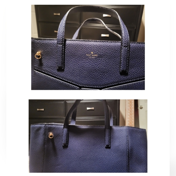 NWOT Authentic Kate Spade Pebbled Leather Bag - Picture 6 of 9